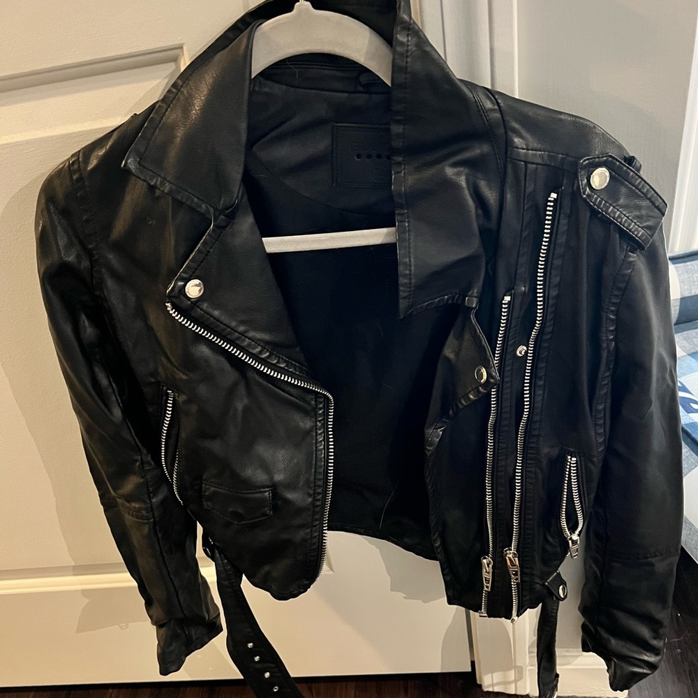 Blank NYC leather jacket